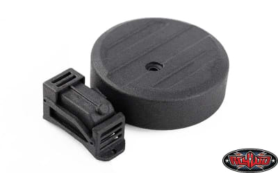 RC4WD Spare Tire Holder w/ Fuel Tank for Axial SCX24 2021 Ford Bronco