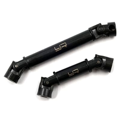 Yeah Racing HD Steel Front & Rear Center Shaft For Axial SCX24 C10 Jeep (133.7mm)
