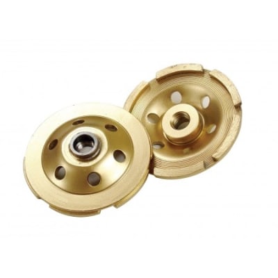 07442 4" Standard Gold Segmented Cup Grinders