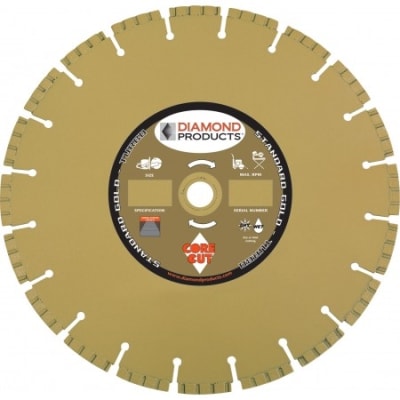 11708 10"x.110x1" Standard Gold H.P. Turbo Blades