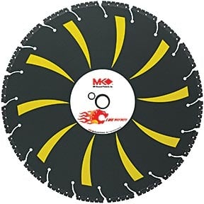 164583, 12" Fire Tiger Tooth