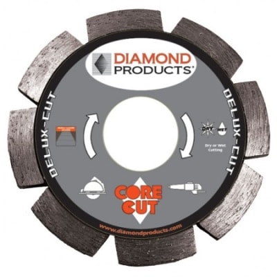 21072 4-1/2" Delux-cut Segmented Tuck Point Diamond Blade