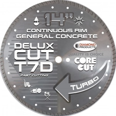 21204 10" Delux-Cut High Speed Turbo Blades T7D