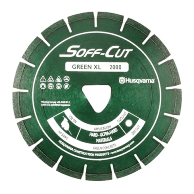 510384601 12" Husqvarna EXCEL GREEN ELITE SOFF-CUT PV 2000