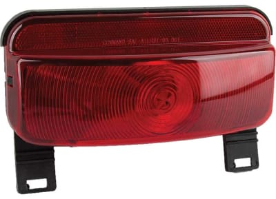 COMMAND TRAILER TAIL LIGHT COMPLETE BLACK BASE, 003-81LB