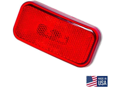 COMMAND CLEARANCE LIGHT RECTANGULAR RED, 003-58