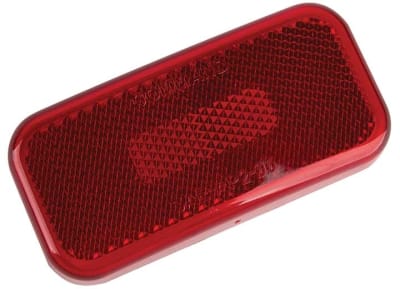 COMMAND RECTANGULAR LENS RED ONLY, 89-237R