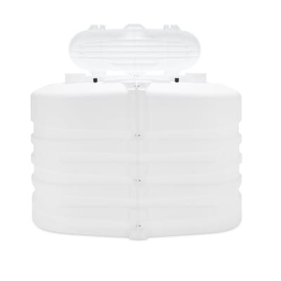 PROPANE TANK COVER WHITE DUAL 20LBS, 50503