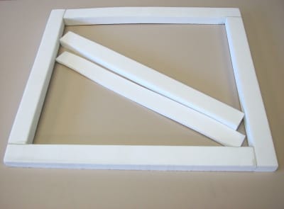 The Ventmate 65527 is an air conditioner installation gasket kit designed for Coleman RV air conditioning units with 14-inch by 16-inch vent openings. It provides a watertight seal for installation.