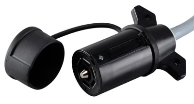 82-00-3315 refers to the Fastway 7-Pin Plug Cover, a protective accessory for a 7-way trailer wiring harness. It is also sold under the Equalizer brand, as Fastway is the maker of Equal-i-zer hitches.