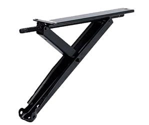 The BAL (23026) is a set of 19 inch light weight stabilizer. They are  manual "C" jacks designed to increase stability on lighter trailers. They are designed for trailers, including pop-ups and lightweight trailers.