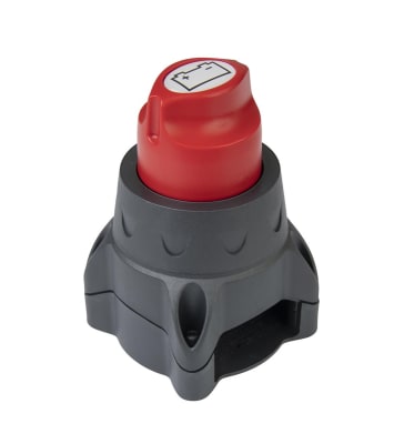 The BATTERY DISCONNECT SWITCH 275 AMP, 701HBRV is a battery master switch made by Marinco (also distributed under the BEP and ParkPower brands) for RV, marine, and other 12V to 48V DC applications.