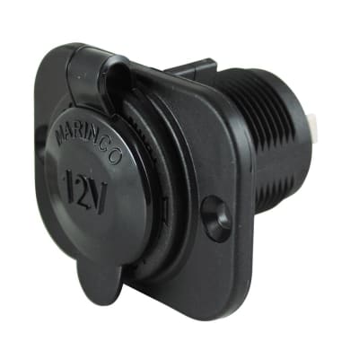 The Marinco 12VRCRV is a 12 volt dc power receptacle used in rv's and trailers.