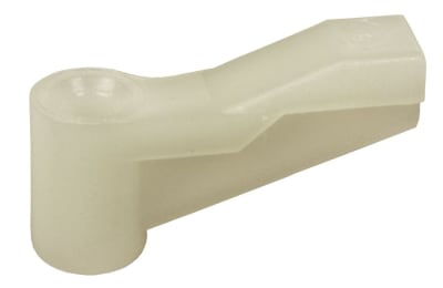 The OUTLET MOUNTING TABS 4 PACK, 05-14095 are manufactured by JR Products and are designed to securely hold electrical outlets against wall boards or paneling, primarily in RVs or mobile homes. They are compatible with speed wire applications.