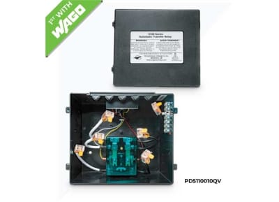 The Progressive Dynamics PD5110010QV is a 30 amp, 120 VAC automatic transfer switch designed for RVs to automatically switch power sources between shore power and a generator.