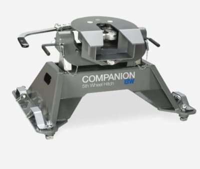 The B&W Companion OEM Fifth Wheel Hitch (RVK3710) is a custom-fit, 20,000 lb. capacity hitch designed to integrate with the factory-installed four-puck towing prep package on 2020-2026 Chevrolet/GMC Silverado and Sierra trucks.