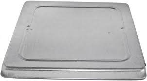 The Heng's 90114-C1 Elixir/Ventline Universal Replacement Vent Lid in metal is designed to fit 14" x 14" roof vents and includes the necessary slide bar for installation.