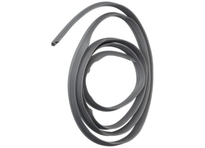 The Heng's Industries 90045 Roof Vent Lid Seal is a 52-inch, gray, dome-shaped seal designed for use with Heng's, Elixir, and Jensen plastic base vents in RV and marine applications.