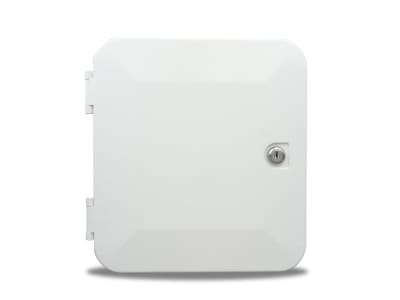 The B&B Molders Thetford 94313 Electrical Cord Hatch is a multi-purpose, flush-mount access hatch in polar white designed primarily for RVs and campers.