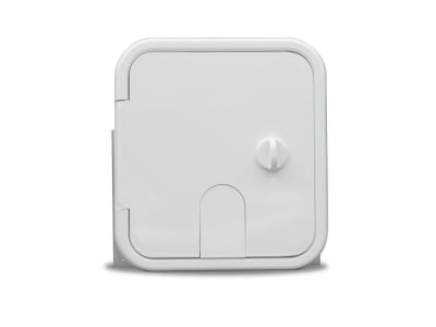 ELECTRICAL CORD HATCH RECTANGULAR WHITE, 94333