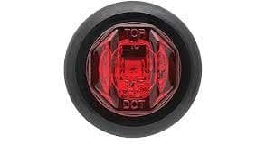 MINI SEALED LED CLEARANCE SIDE MARKER LIGHT RED, MCL12RK
