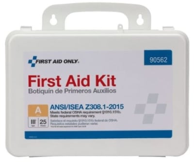 25 Person First Aid Kit, Class A, 90562