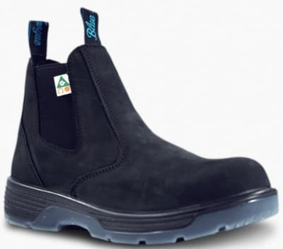 Redback, Men's Blue Tongue, Puncture Resistant, Composite Toe, Slip On, BTCST