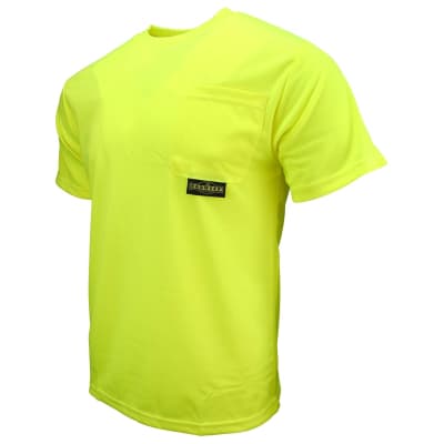 Radians ST11-N Non-Rated Short Sleeve Safety T-shirt with Max-Dri™