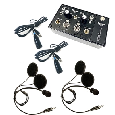 photo of Portable (2) Person Intercom W/ (2) DIGITAL S9 Helmet Kit