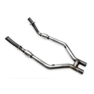 2007 - 2010 Mustang Shelby GT500 MRT Street Race H Pipe 200 cell cats 93A604