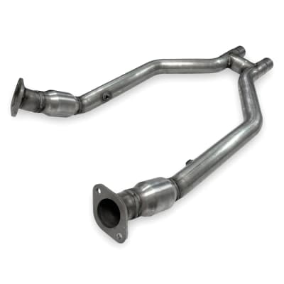 2011 - 2014 Mustang GT MRT Street Race H Pipe with 200 cell Cats 93P203-200