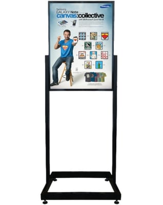 Poster Frame Display Stand, Banner/Sign Holder, Retail Display