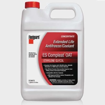 Fleetguard Coolant Concentrate, part number CC36073 qty 6.