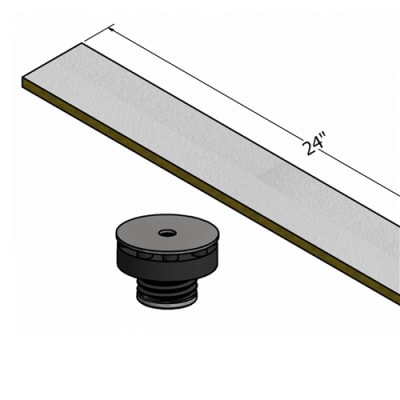 RSIC-WFI and FGP Sound Isolation Wall Mount for Wood & Steel | RSIC-WFI Wall Mount Isolator