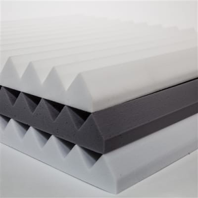 FireFlex Linear Wedges, acoustic foam | Class A fire-rated 4 x 24 x 24