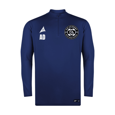 DASAF 1/4 Zip Overlay Top -Navy