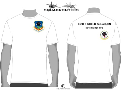 178th Fighter Wing, Squadron T-Shirt, D1 USAF Licensed Product