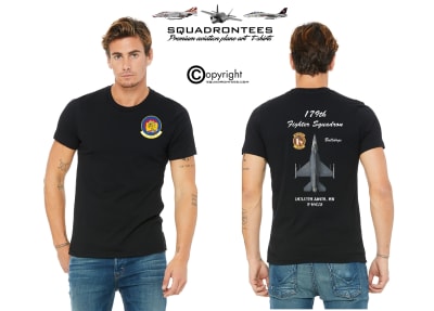 179th Fighter Squadron Bulldogs F-16C/D, USAF Licensed Item
