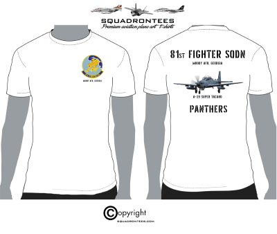 81st Fighter Squadron Panthers D-9 - USAF Licensed Product