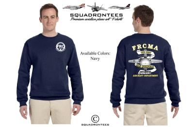 E2 Crew Neck Sweatshirt  FRC-MA, USN Licensed Product