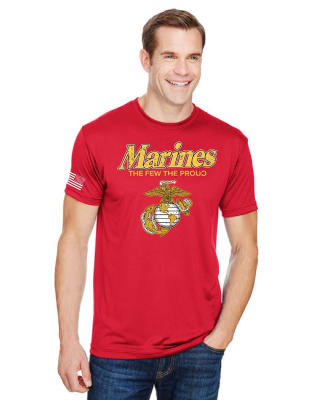 Marines T-Shirt D10, USMC Licensed Product
