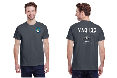 VAQ-130 Zappers EA-18G Growler Squadron T-Shirt - USN Licensed Product