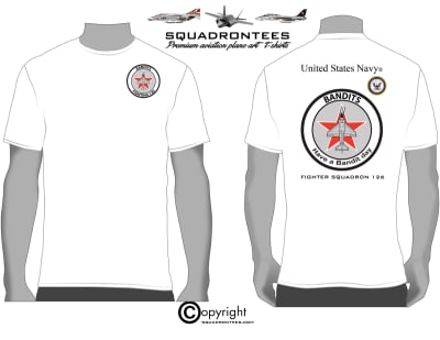 VF-126 A-4 Skyhawk Squadron T-Shirt D3 - USN Licensed Product