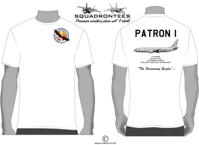 VP-1 Screaming Eagles P-8 Poseidon Squadron T-Shirt D2 - USN Licensed Product
