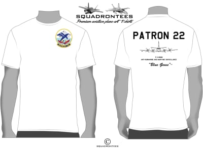 VP-22 Blue Geese P-3 Orion Squadron T-Shirt - USN Licensed Product