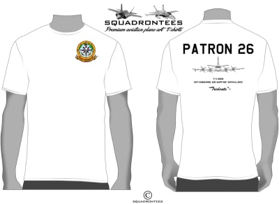 VP-26 Tridents P-3 Orion Squadron T-Shirt D1 - USN Licensed Product