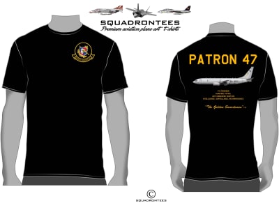 VP-47 Golden Swordsmen P-8 Poseidon Squadron T-Shirt D2 - USN Licensed Product