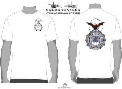 USAF Security Police Badge T-Shirt, USAF Licensed Product