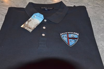 USS Midway USN Embroidered Squadron Polo Shirt