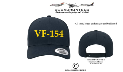 VF-154 Black Knights D3 Squadron Cap